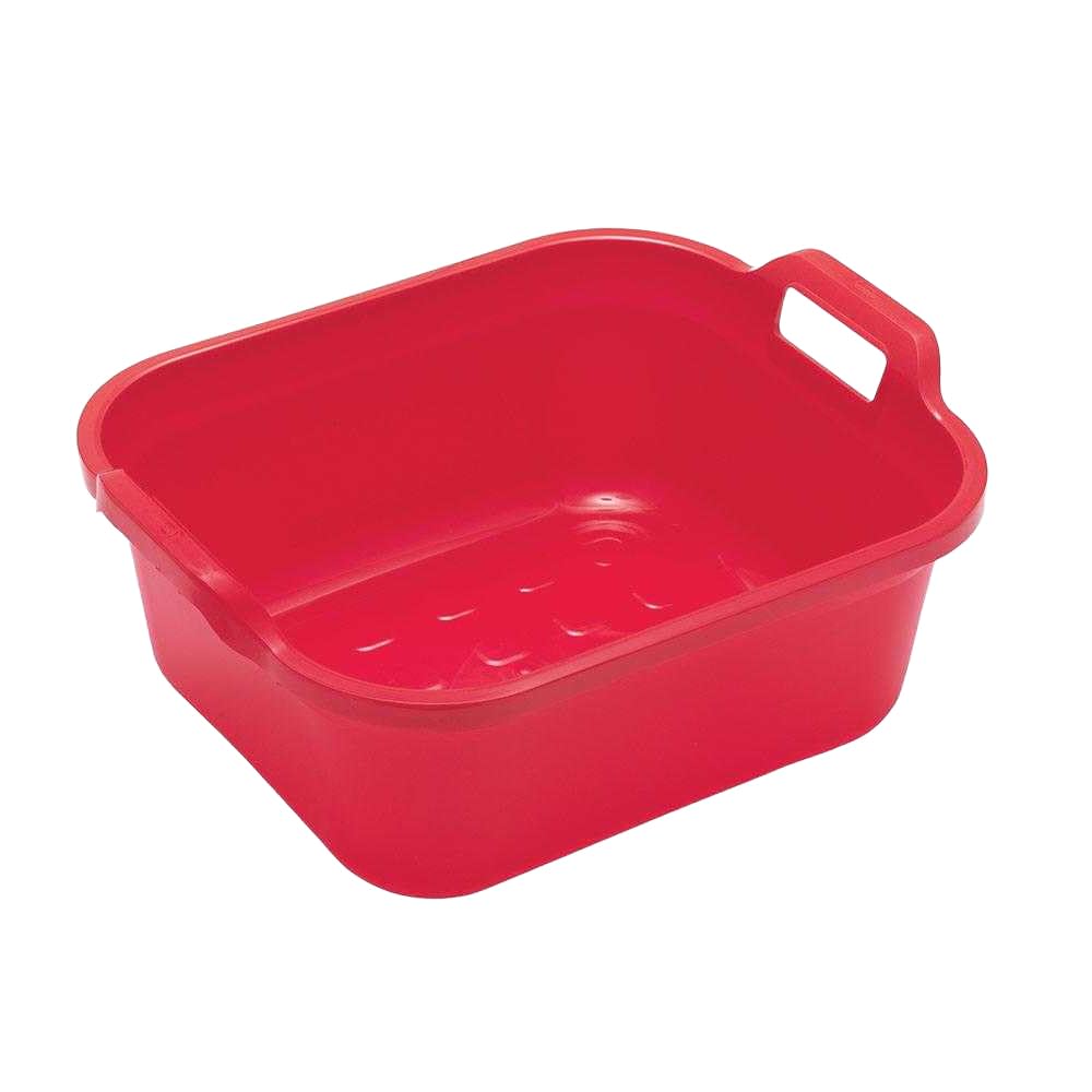 Addis Large Washing Up Bowl - 10L Capacity | Roasted Red | 39 x 32 x 14 cm 3