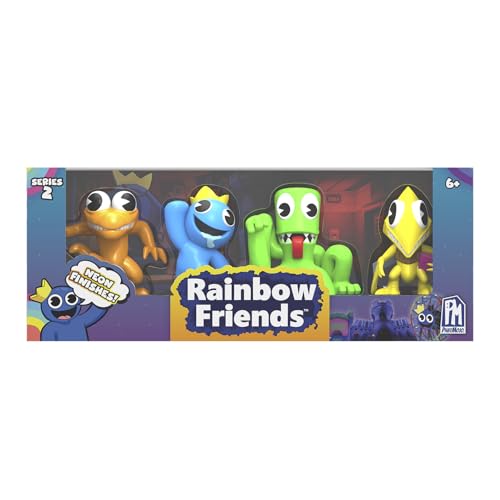 Rainbow Friends – Minifigure 4-pack – Neon Finish – Series 2