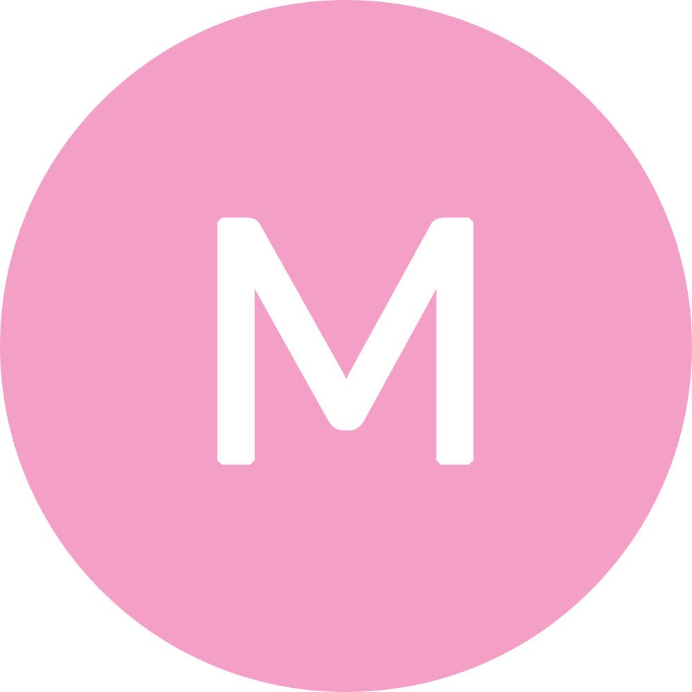 simplehuman Code M Custom Fit Bin Liners, White Plastic - Pack of 20