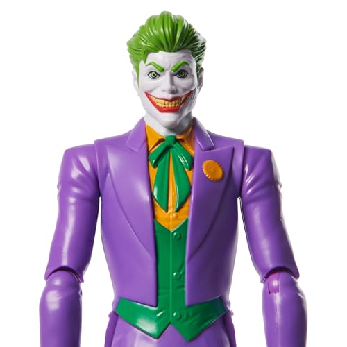 THE JOKER 30 cm Action Figure - 11 Points of Articulation, Cloth Cape, DC Comics 8