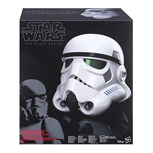 Hasbro Star Wars The Black Series Rogue One - Imperial Stormtrooper Electronic Voice Changer Helmet (B7097EU4)