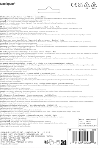 Majestic Silver Number 2 Foil Balloon - Elegant Party Decoration for Milestone Celebrations 4