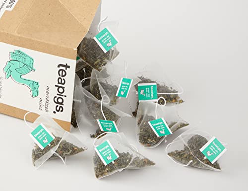 teapigs Moroccan Mint Green Tea Bags - Refreshing Chunmee Green Tea with Peppermint 9