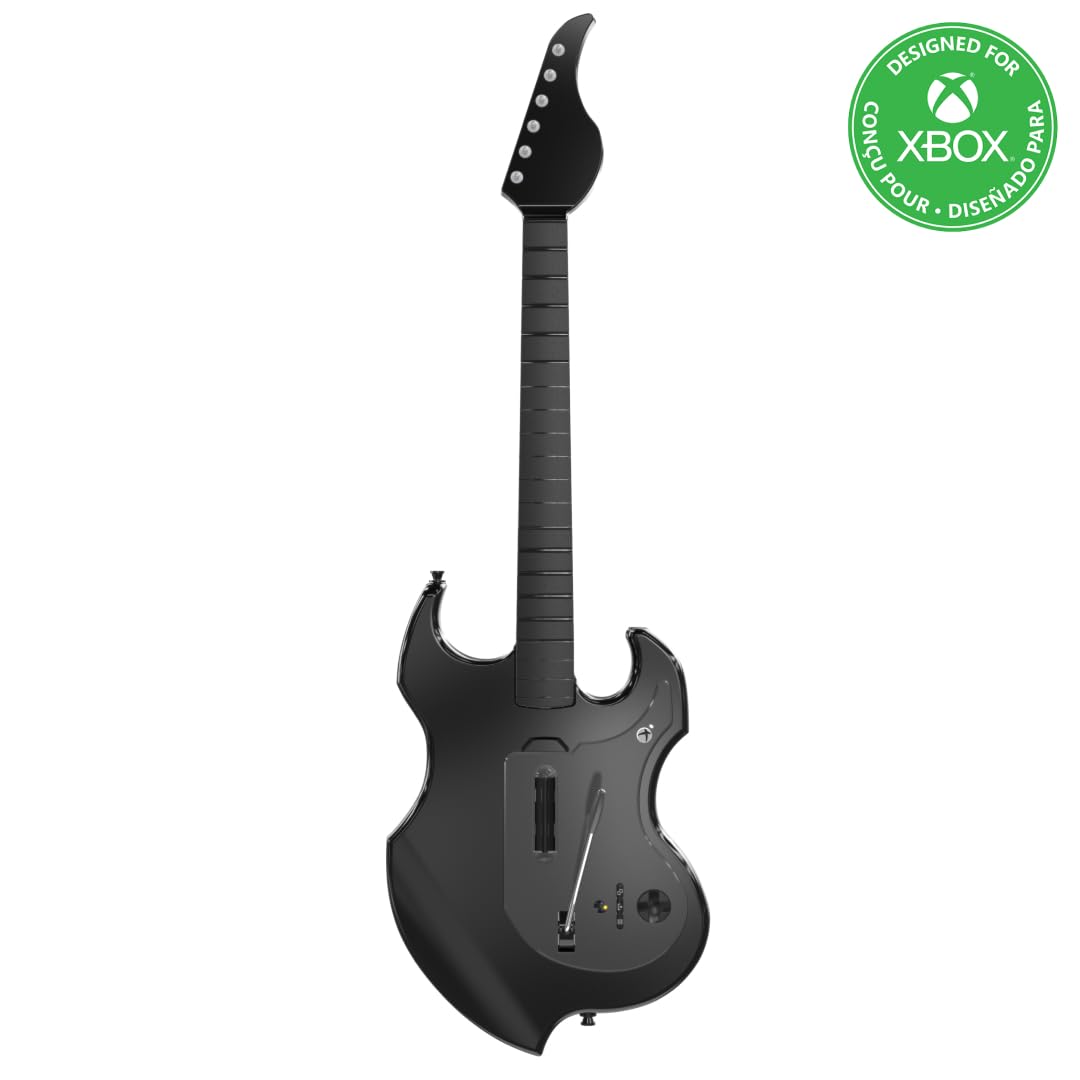 PDP RIFFMASTER Wireless Guitar Controller for Xbox Series X|S, Xbox One, Windows 10/11 - Rock Band 4 & Fortnite Festival Compatible