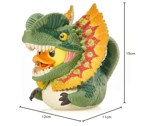TUBBZ Boxed Edition: Jurassic World Rebirth - Dilophosaurus Rubber Duck Vinyl Figure 13