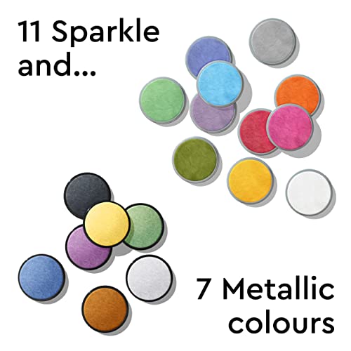 Snazaroo - Face and Body Paint (18 ml) Metallic Electric Blue 5