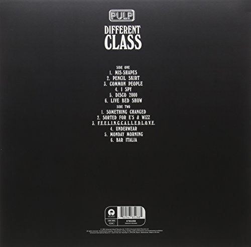 Pulp - Different Class [VINYL]