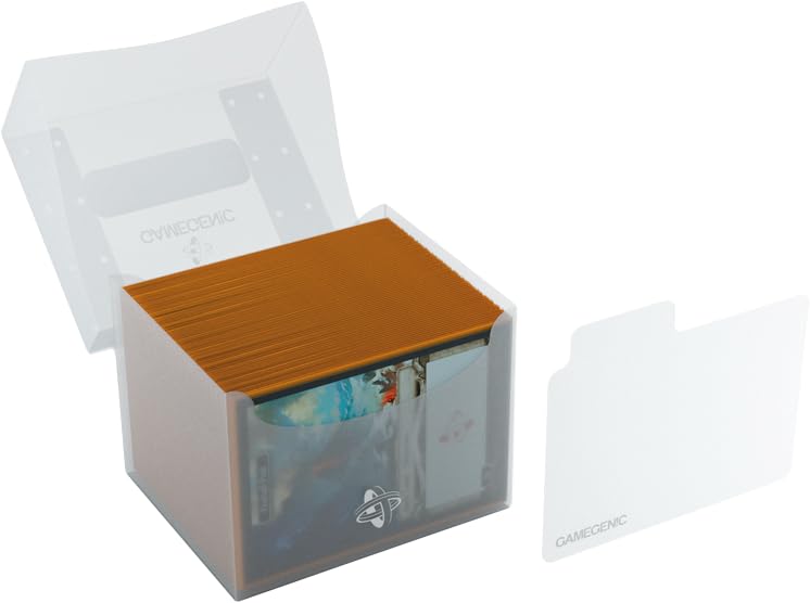 Gamegenic Side Holder 100+ XL Clear - Card Storage with Write-On Label & Flex Divider 3