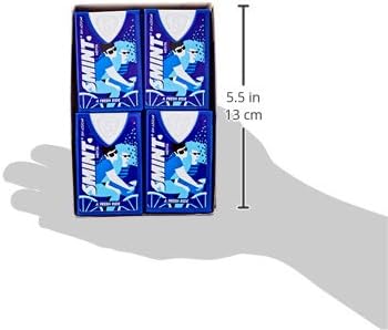 Smint Peppermint Powermints Sugar-Free Xylitol Tooth-Friendly Mints (Pack of 12, 8g Each)