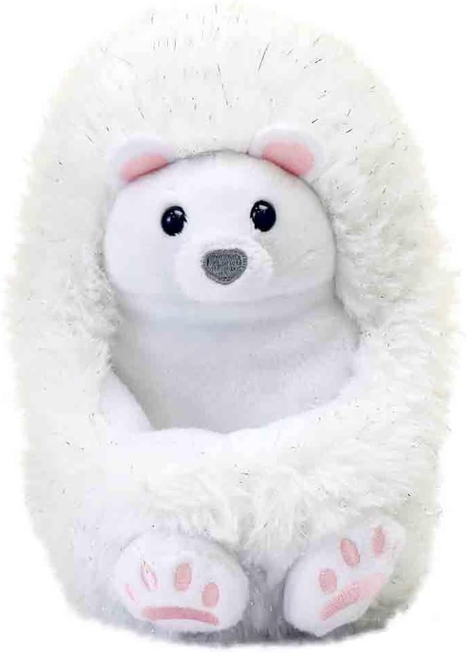 Curlimals Perry Polar Bear Arctic Glow Teddy Bear - Interactive Light-Up Plush Toy for Kids 4