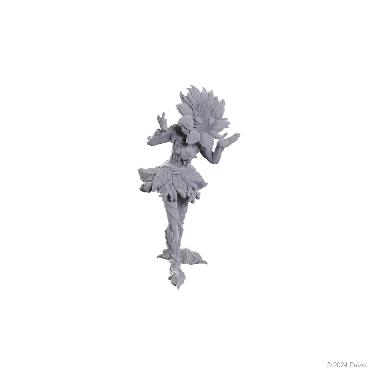 WizKids Pathfinder Battles Deep Cuts Miniatures - Sunflower Leshy & Fruit Leshy | Ready to Paint