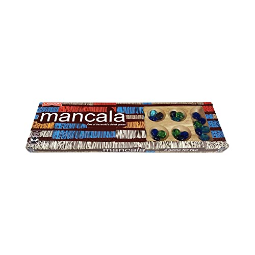 Lagoon Group Mancala Strategy Board Game | Wood Board | 2 Players | Ages 8+ 2