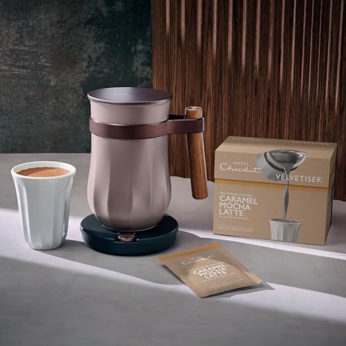 Hotel Chocolat - Caramel Mocha Latte Hot Chocolate Sachets (10 Servings) 4