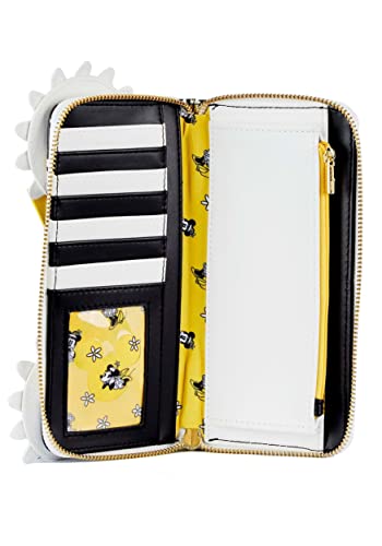 Loungefly Disney Minnie Mouse Daisies Reißverschluss-Geldbörse Minnie Mouse Einheitsgröße