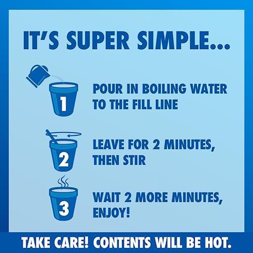 Batchelors Super Noodles Southern Fried Chicken Flavour, Instant Snack, Pack of 8