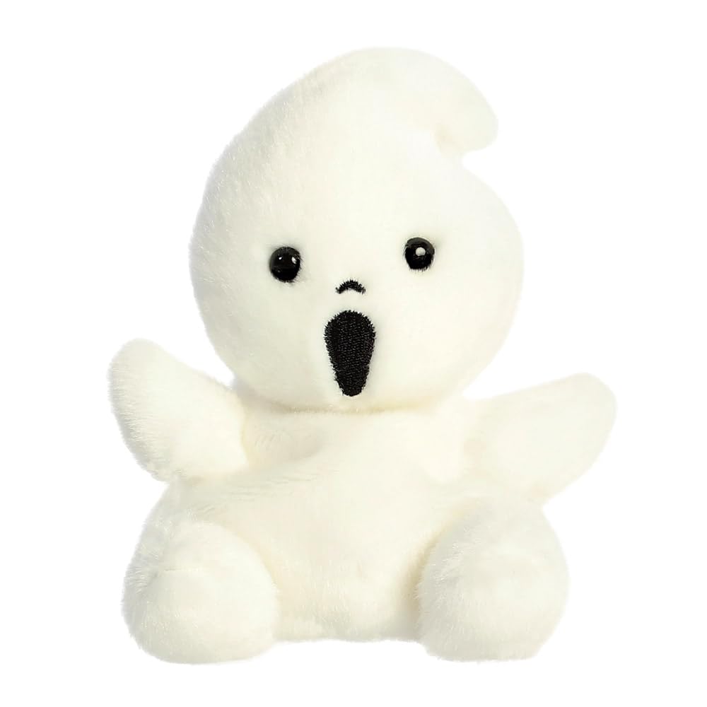 Aurora Palm Pals Boo Ghost Soft Toy - White, Suitable from Birth