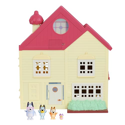 moose toys Bluey Ultimate Lights and Sounds Playhouse and Toy Box with 29 Accessories | Amazon Exclusive