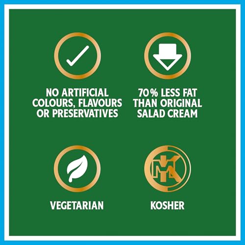 Heinz Salad Cream Extra Light 415g - 70% Less Fat Salad Dressing 3