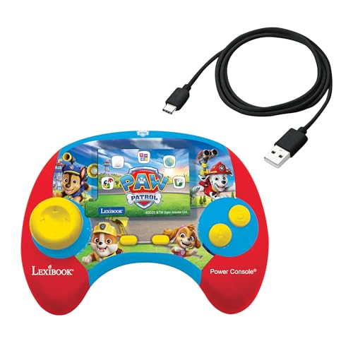 Lexibook Paw Patrol Power Console Bilingual Educational Game Console for Ages 4+