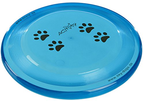 TRIXIE Dog Activity Bite-Proof Disc | Flexible Plastic, 23 cm Diameter | Tournament Approved