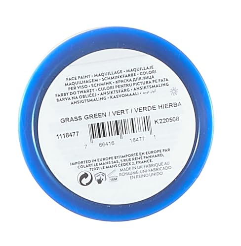 Snazaroo - Grass Green Classic Face Paint (18 ml) Pack of 5 24