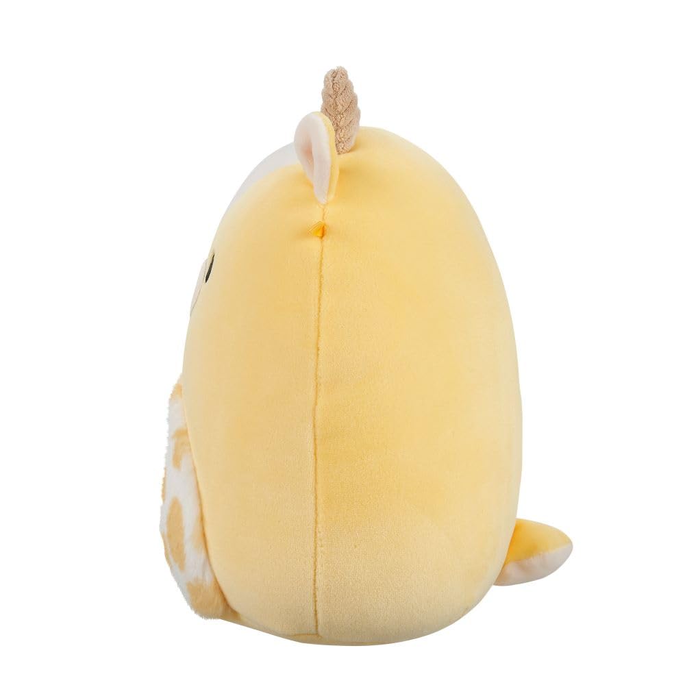Squishmallows Miel the Yellow Goat Plush - 7.5 Inch Soft Stuffed Animal for Kids 3+
