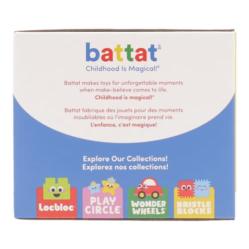 Battat 3 Car Garage Shape Sorter Toy - Educational Playset for Toddlers 12 Months & Up 15