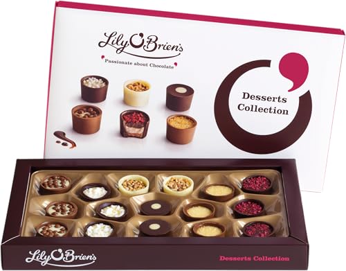 Lily O'Brien's Desserts Collection Gift Wrapped 210g - 16 Assorted Chocolates 3