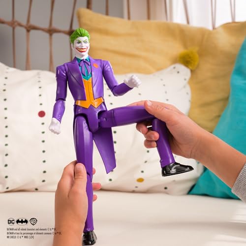THE JOKER 30 cm Action Figure - 11 Points of Articulation, Cloth Cape, DC Comics 7