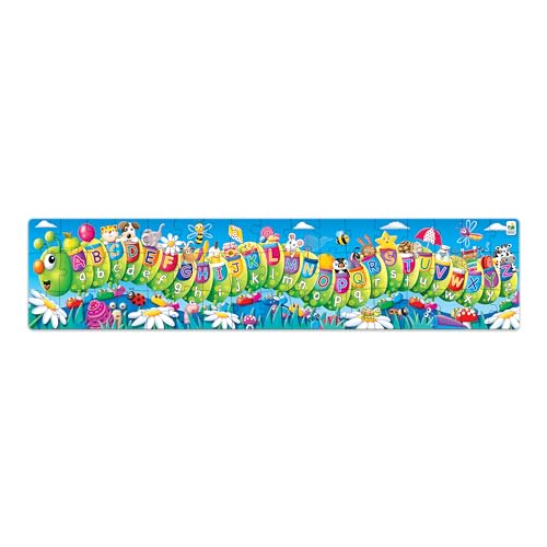 The Learning Journey ABC Caterpillar Floor Puzzle - 51 Pieces | Learn Alphabet & Letter Sounds | Ages 3-5 3