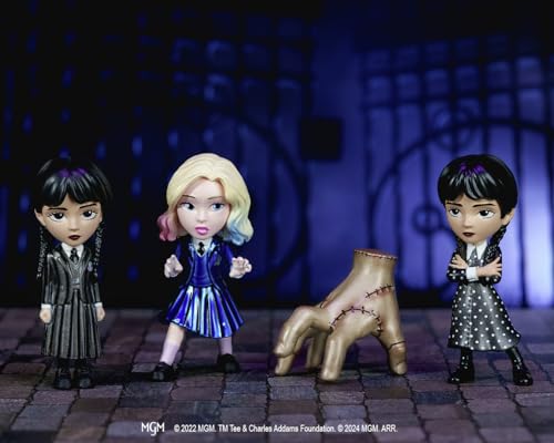 Jada Wednesday 4-Pack Diecast 2.5in Metal Figures – Collectible Action Figures 5