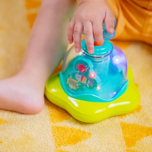Bright Starts Press &amp; Glow Spinner - Light-Up Musical Activity Toy for 6+ Months 9
