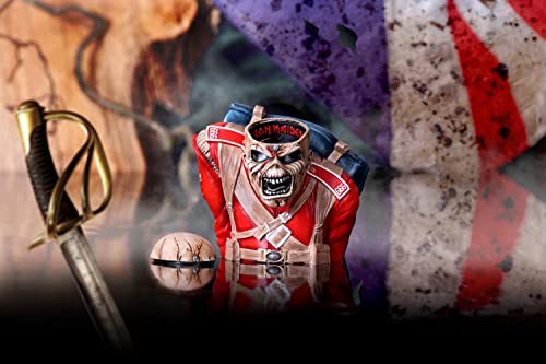 Nemesis jetzt offiziell lizenzierte Iron Maiden The Trooper Büstenbox (klein), Rot, 12