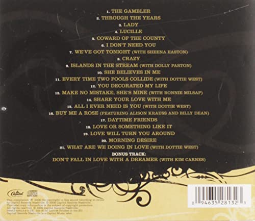 Kenny Rogers - 21 Number Ones [Compilation CD]