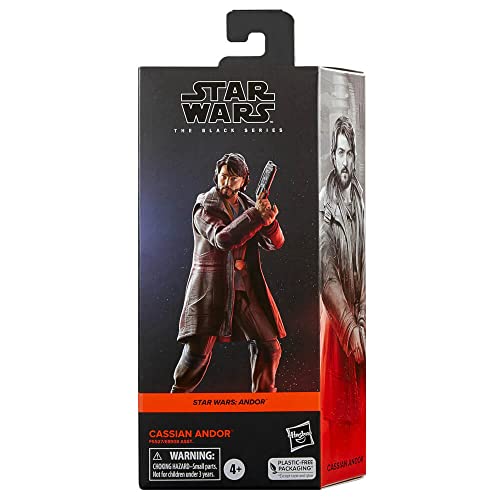 Hasbro Star Wars The Black Series Cassian Andor 6-Inch Action Figure - Premium Articulation & Collectible Design