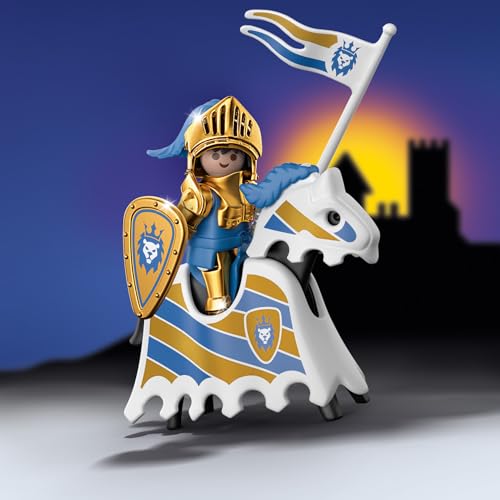 Playmobil 50th Anniversary Knight on Horseback Playset | Model 71604 | Ages 4+