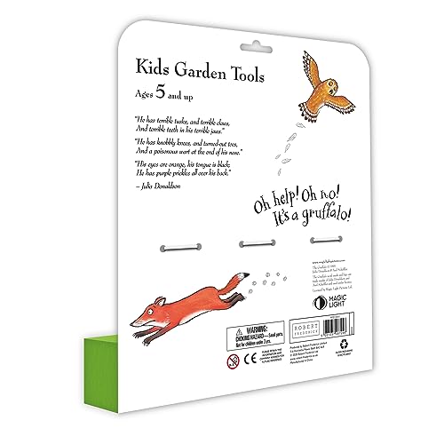 Gruffalo Garden Tool Set - 3-Piece Kids Outdoor Playset for Ages 5-10 5
