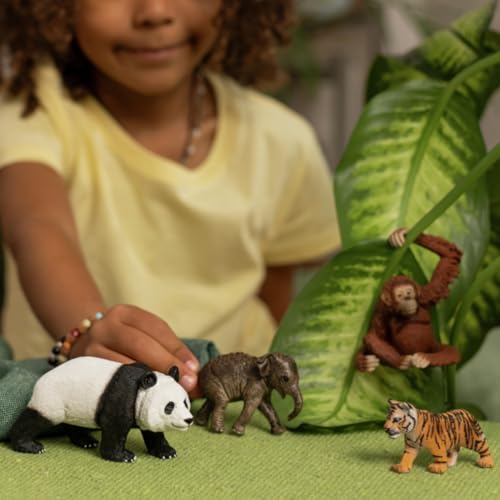 SCHLEICH Wild Life Africa Starter Set - 4Pc Animal Figurines for Ages 3+ 7