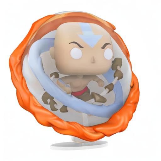 Funko POP! Super Avatar - Aang All Elements Vinyl Figure | 3.75 in | Age 3+ 10
