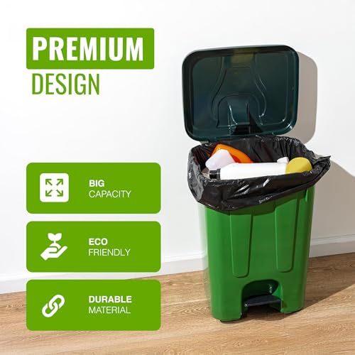 EcoBag Extra Strong Heavy Duty Refuse Sacks - 50 Pack, 70L, Recyclable Bin Bags 5