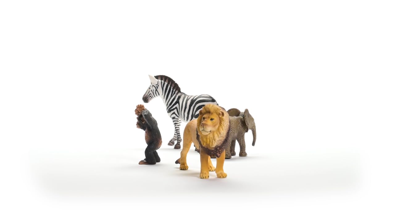 Schleich Wild Life 'Africa' Starter Set 42721 | 4 Piece Miniature Figure Set | Ages 3+ 3