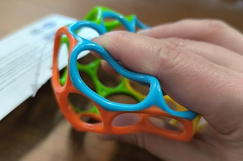 DOHE Educa Sensory Ball for Babies - Easy Grip, Soft & Lightweight Developmental Toy 9