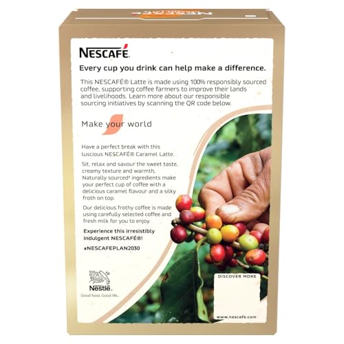 NESCAFÉ Caramel Latte Instant Coffee 7 x 17g Sachets 4