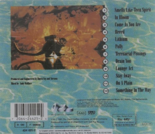 Nirvana - Nevermind [audioCD] 4