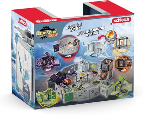 Schleich BattleCave Ice Rat - Fantasy Action Figure Playset for Ages 7-15 19