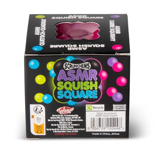 Scrunchems ASMR Square - Squeeze Stress Relief Toy for Kids and Adults 5