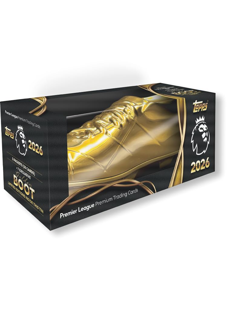 Topps Premier League 2026 - Debut Edition Golden Boot Tin Trading Cards