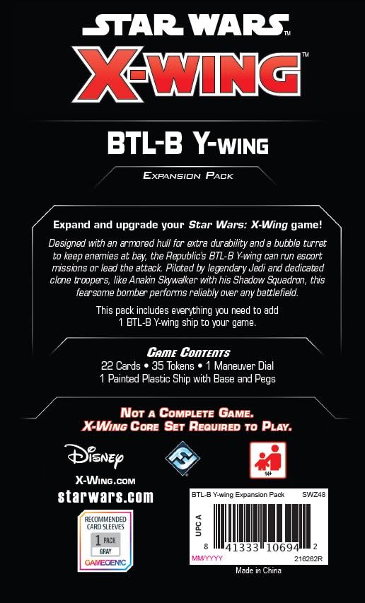 Star Wars: X Wing – BTL-B Y-Wing Erweiterungspaket