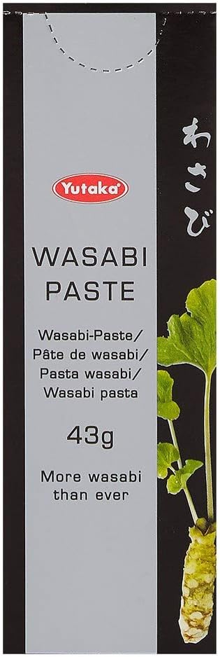Yutaka Wasabi Paste - Spicy Japanese Horseradish Paste with Real Wasabia Japonica, 43g