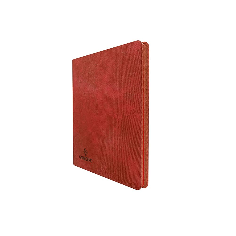 Gamegenic Zip-Up Album - 480 Card Capacity | Side-Loading Pockets | Red 1
